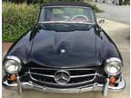 1963 Mercedes-Benz SL-Class Black Manual Original