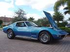 1968 Chevrolet Corvette Blue LeMans TTops LeMans