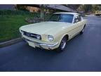 1966 Ford Mustang GT Fastback Springtime Yellow