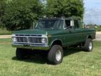 1974 Ford F250 Pickup Green 4WD Automatic