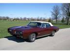 1969 Pontiac GTO Burgundy Convertible