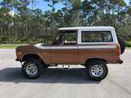 1977 Ford Bronco Delux Copper White SUV