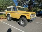 1972 Ford Bronco Sport SUV 4WD