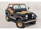 1980 Jeep CJ 5 Golden Eagle Theme Manual