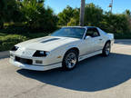 1986 Chevrolet Camaro IROC Z28 White T-TOPS