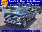 1974 Ford F-100 Black, 1999 miles