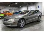 2005 Mercedes-Benz SL-Class UPER CLEAN SL500, PEWTER, CONVERTIBLE, 5-SPD AUTO