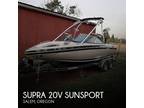 Supra 20V Sunsport Ski/Wakeboard Boats 2008