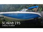 2014 Scarab 195 Boat for Sale