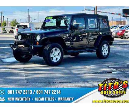 2013 Jeep Wrangler for sale is a Black 2013 Jeep Wrangler Car for Sale in Murray UT