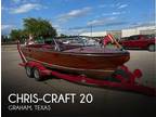 Chris-Craft 20 Continental Antique and Classic 1957