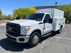 2011 Ford Super Duty F-350 DRW 2WD Reg Cab enclosed service utility truck 6.7L