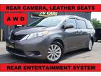 2011 Toyota Sienna 5dr 7-Passenger Van V6 LE AWD REAR DVD LEATHER REAR CAMEAR