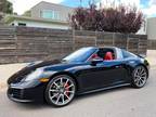 2019 Porsche 911 Targa 4S Coupe 2D Black,