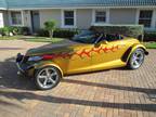 2002 Chrysler Prowler Painted Flames Aztec Gold
