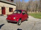 1967 Fiat 500 Red