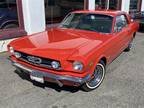 1965 Ford Mustang red