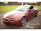 2007 BMW M6 Coupe V10 Red Metallic