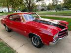 1970 Chevrolet Chevelle SS 396 Manual Red