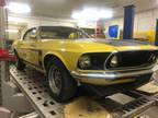 1969 Ford Mustang Boss 302 Yellow Manual