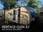 Forest River Heritage Glen 312QBUD Travel Trailer 2018