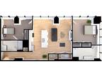 Residences at 55 - Suite Style D2 - 2 Bedrooms 2 Baths