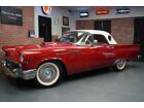 1957 Ford Thunderbird 1957 Ford Thunderbird 56320 Miles Red Convertible 4 Speed