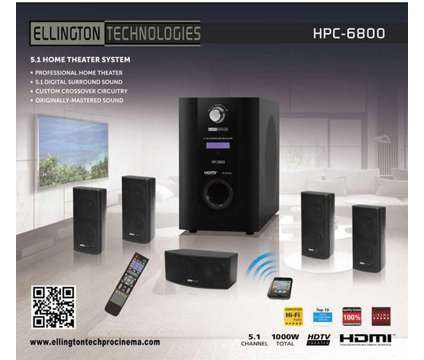Home Theater system is a Home Theater Systems for Sale in Montclair CO