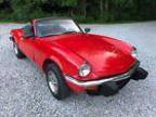 1975 Triumph Spitfire 2 door 1975 Triumph Spitfire Convertible Red solid car 4