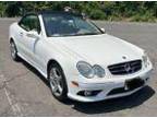 2006 Mercedes-Benz CLK-Class 500 2006 Mercedes-Benz CLK500 Convertible White RWD