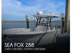 Sea Fox 288 Commander Center Consoles 2021