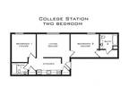 College Station - Two Bedroom / Two Bath