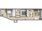 Residences at Halle - Suite Style 06 - 1 Bedroom 1.5 Baths with Den