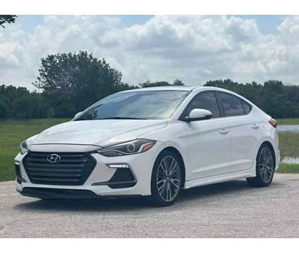 2017 Hyundai Elantra for sale is a White 2017 Hyundai Elantra Car for Sale in Houston TX