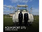 2002 Aquasport 275 Explorer Tournamnet Master Boat for Sale