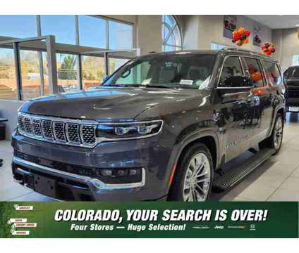 2023 Jeep Grand Wagoneer L Series II is a Grey 2023 Jeep grand wagoneer Car for Sale in Denver CO