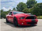 2008 Ford Mustang SHELBY GT500 Supersnake 2008 Ford Mustang Coupe Red RWD Manual