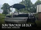 Sun Tracker 18 dlx Pontoon Boats 2022