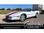 1989 Chevrolet Corvette Convertible White 1989 Chevrolet Corvette V8 Automatic