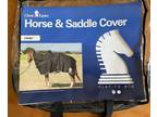 Classic Equine - Horse & saddle cover - Black Med