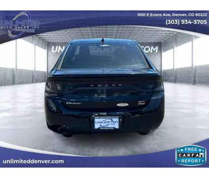 2013 Dodge Dart for sale is a Black 2013 Dodge Dart 270 Trim Car for Sale in Denver CO