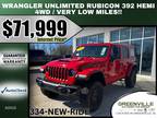 used 2021 Jeep Wrangler Unlimited Unlimited Rubicon 392 HEMI