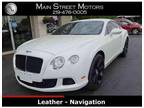 2013 Bentley Continental GT GT Coupe 2D