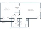 Twin Oaks - One Bedroom - Plan 11B