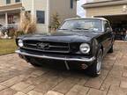 1965 Ford Mustang Black RWD Convertible
