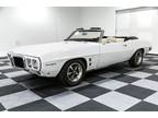 1969 Pontiac Firebird Convertible White Convertible 350ci V8 Super