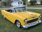 1955 Chevrolet Bel Air Convertible Custom Yellow