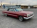 1963 Chevrolet Impala convertible Burgundy