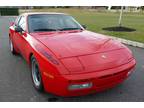 1986 Porsche 944 CS Turbo Red 4 Cylinders Manual