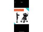 Summer Infant 3D Mini Lightweight, Umbrella Stroller - Black/Gray - NEW